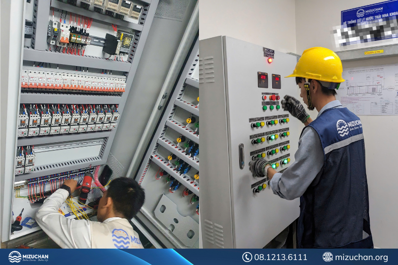 Vận hành hệ thống xử lý nước thải