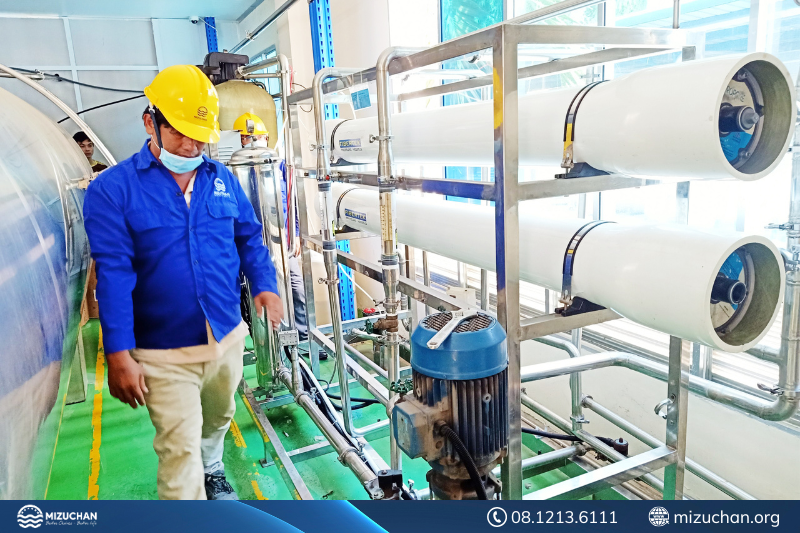 Vận hành hệ thống lọc nước