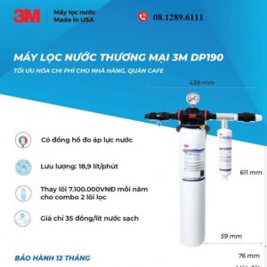 Máy lọc nước dùng trong thương mại 3M DP190