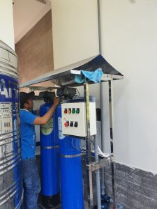 Lọc nước sinh hoạt biệt thự ở Tiền Giang