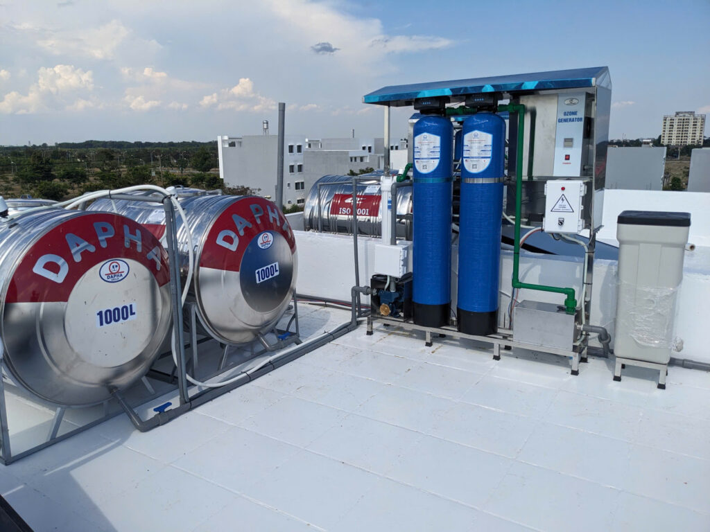 Hệ thống lọc tổng đầu nguồn tự động