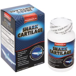 Pharmekal Shark Cartilage tái tạo mô sụn, giảm đau khớp hộp 60 viên